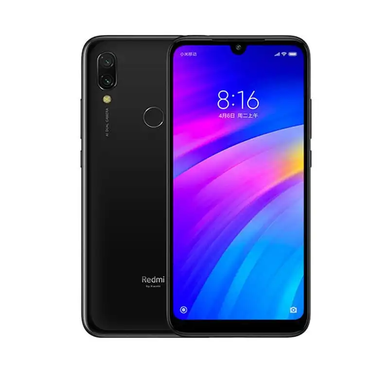 Buy Xiaomi Redmi 7 Cellphone with Phone Case, Dual SIM Slot Cellphone Android Cell Phone mobile Dual Camera Global ROM