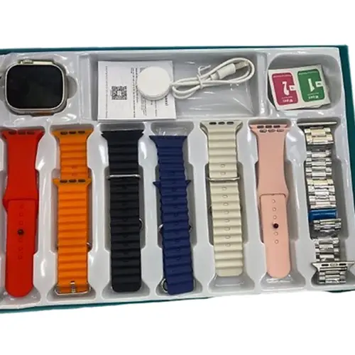 Buy Crown H70 Ultra 2 Smartwatch with 8 Straps At Best Price In Pakistan - Qureshi Products