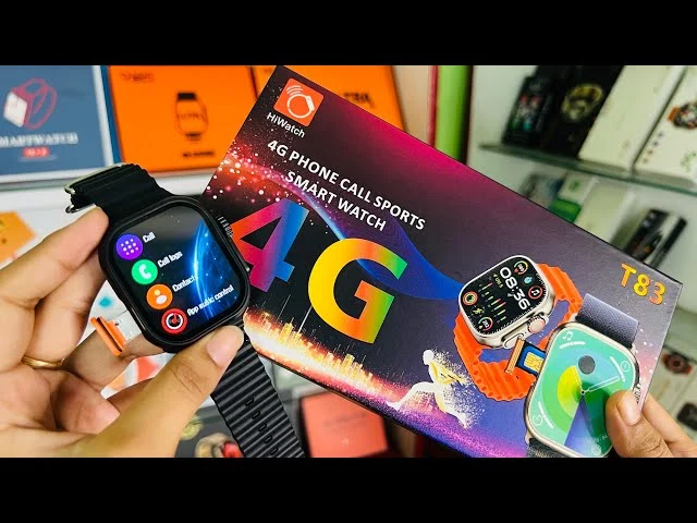 Buy T83 4G Sim Smart Watch At Best Price In Pakistan - Qureshi Products