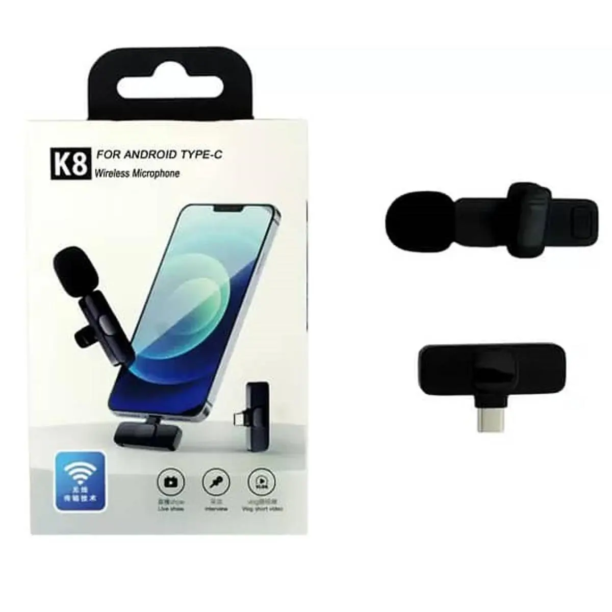 Buy k8 wireless microphone at Best price in pakistan - Qureshi Products