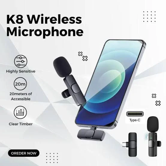 Buy k8 wireless microphone at Best price in pakistan - Qureshi Products